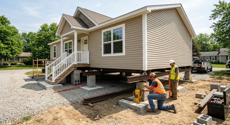 House Leveling in Waynesville, OH