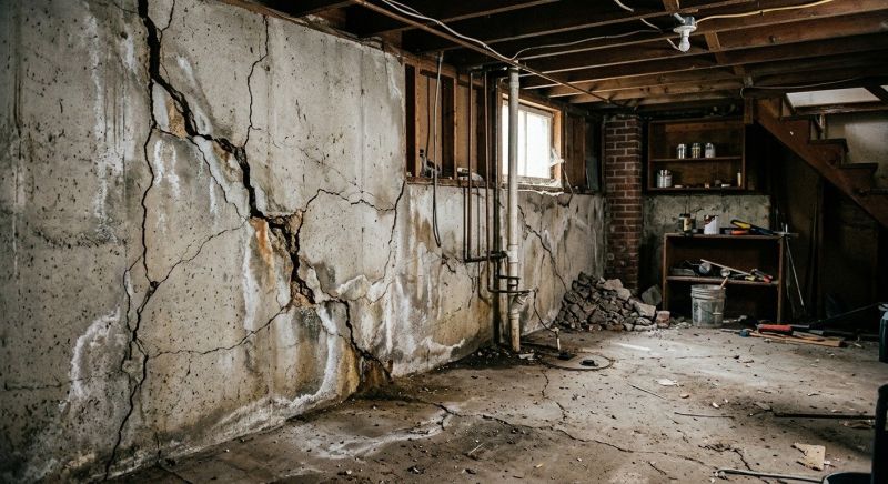 Basement Crack Repair in Warren County, OH