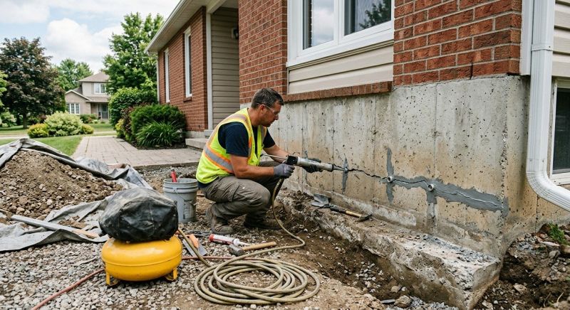 Basement Foundation Repair in Middletown, OH