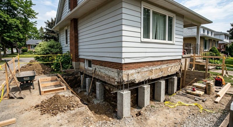 Basement Underpinning in Warren County, OH