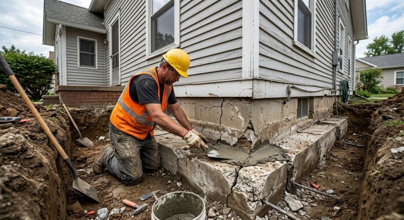 Building Foundation Repair in Fairfield, OH