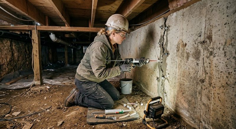 Building Foundation Repair in Monroe, OH
