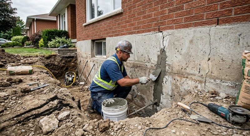 Concrete Foundation Repair in Loveland, OH