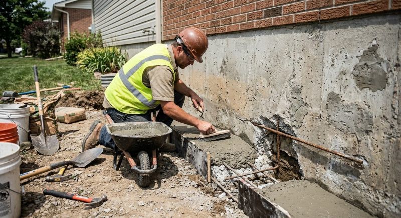 Concrete Foundation Repair in Miamitown, OH