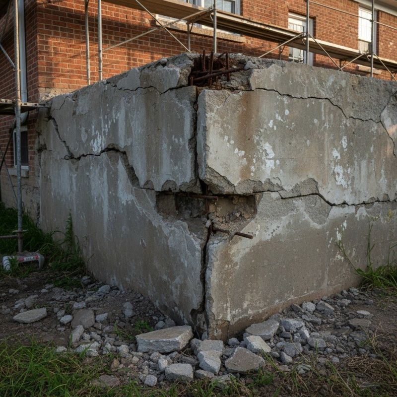 Cracked Foundation Repair in Clarksville, OH