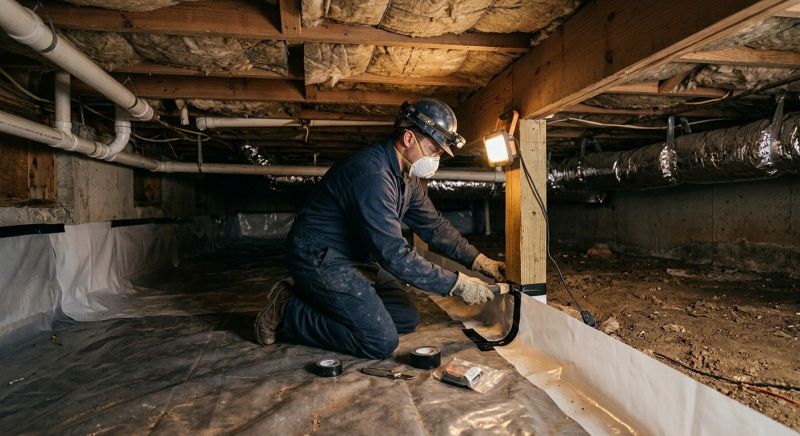 Crawl Space Leveling in Warren County, OH