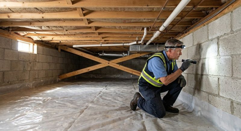 Crawl Space Leveling in Warren County, OH