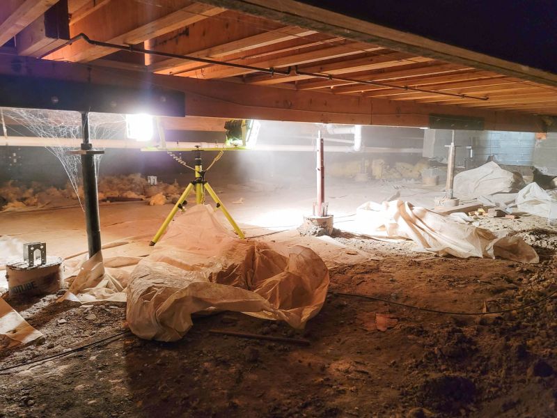 Crawlspace Foundation Repair in Fayetteville, OH