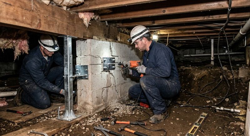 Crawlspace Foundation Repair in Hamilton, OH