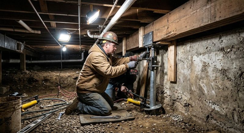 Crawlspace Foundation Repair in Maineville, OH