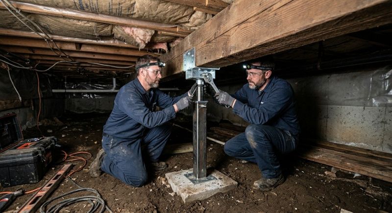 Crawlspace Foundation Repair in Spring Valley, OH