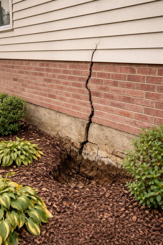 Foundation Crack Repair in Spring Valley, OH