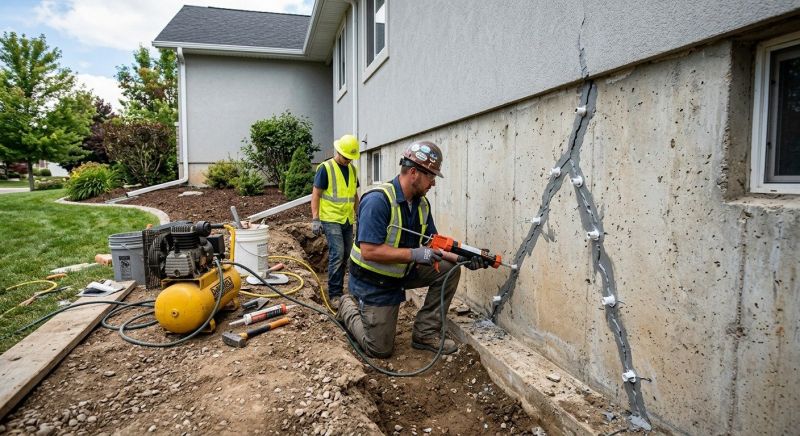 Foundation Crack Repair in West Chester, OH