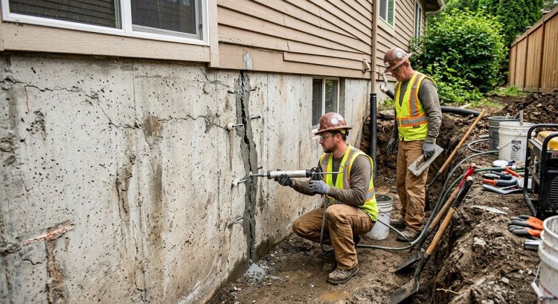 Foundation Cracks Repair in Warren County, OH