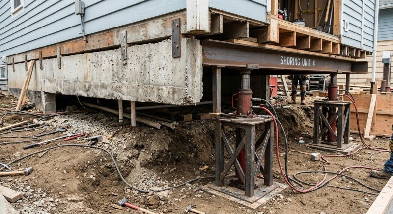 Foundation Jacking in Bellbrook, OH