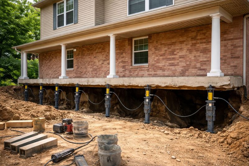 Foundation Jacking in Bellbrook, OH