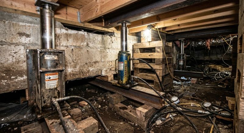 Foundation Jacking in Butler County, OH