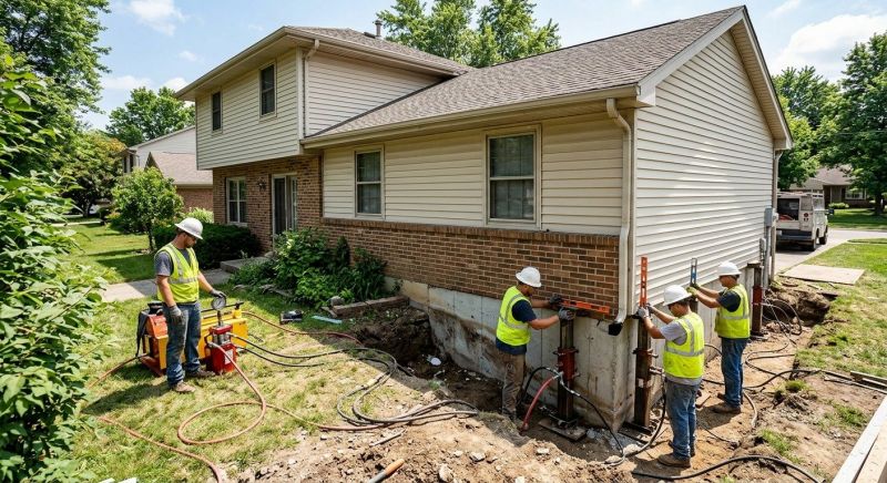 Foundation Jacking in Fairfield, OH