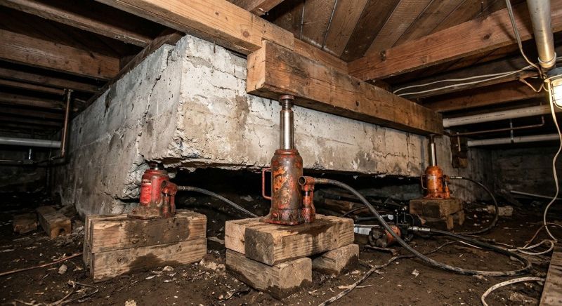 Foundation Jacking in Harrison, OH