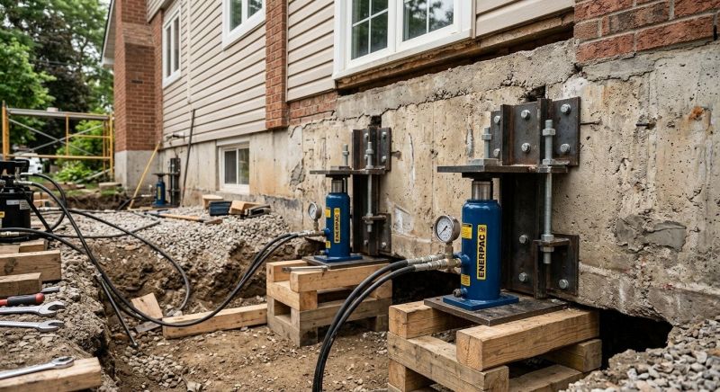 Foundation Jacking in Harrison, OH