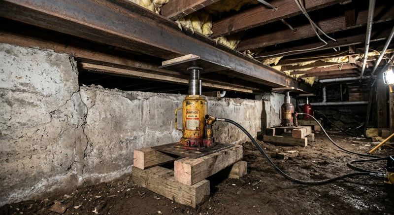 Foundation Jacking in Miamitown, OH