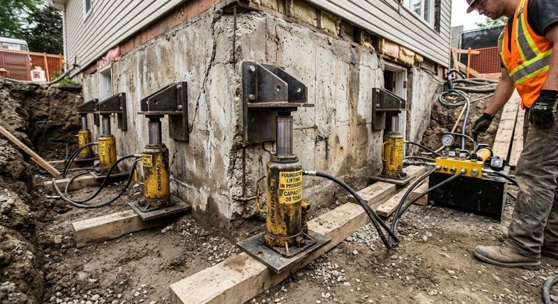 Foundation Jacking in Miamitown, OH