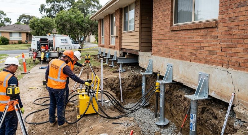 Foundation Jacking in Milford, OH