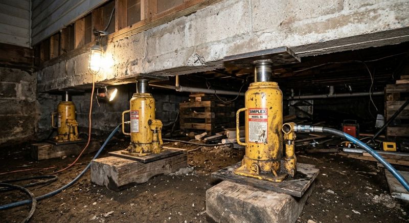 Foundation Jacking in Milford, OH