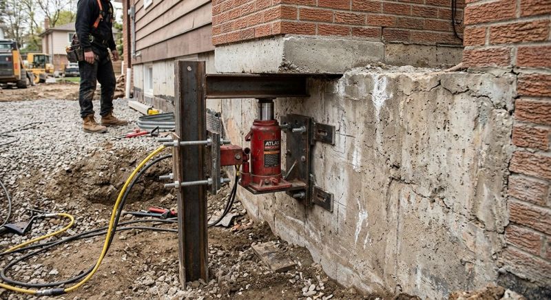 Foundation Jacking in Milford, OH
