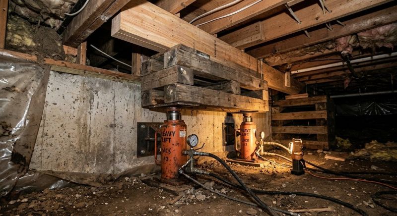 Foundation Jacking in Monroe, OH