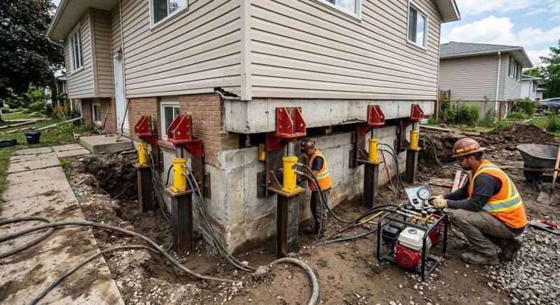 Foundation Lifting in Cincinnati, OH