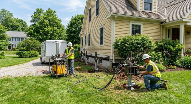 Foundation Lifting in Springboro, OH