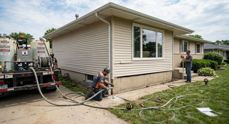 Foundation Lifting in West Chester, OH