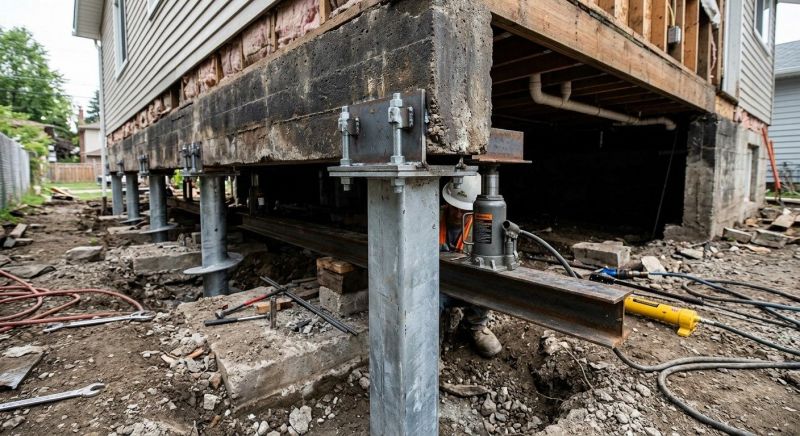 Foundation Raising in Goshen, OH