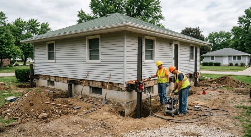 Foundation Raising in Middletown, OH