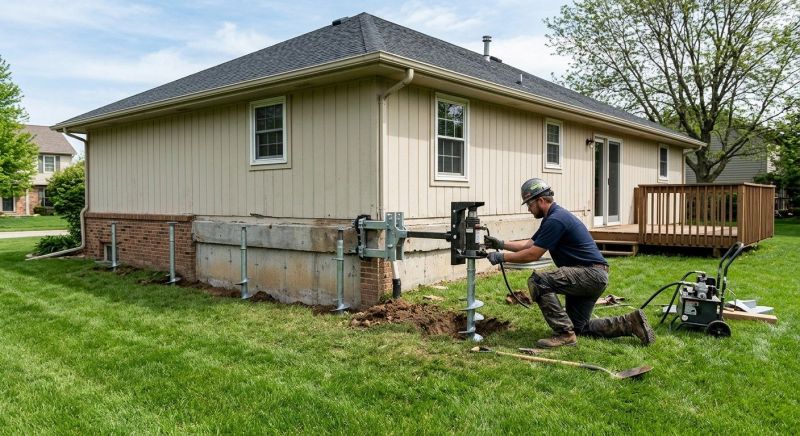 Foundation Raising in Morrow, OH