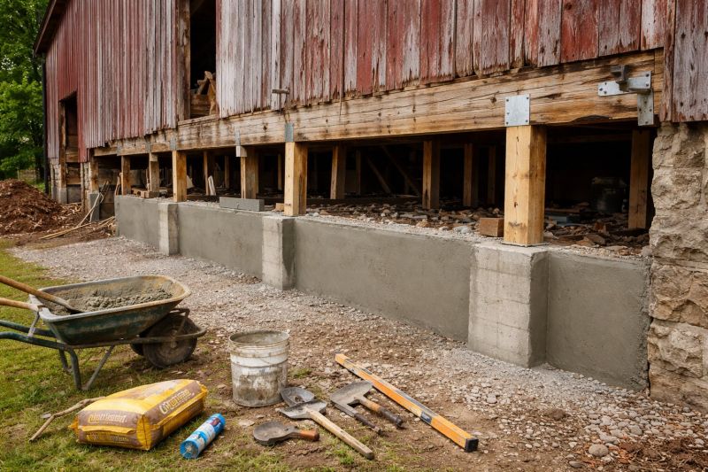 Foundation Renovation in Warren County, OH