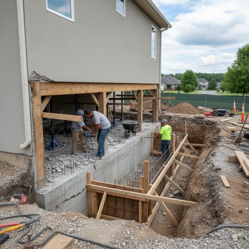 Foundation Repair in Morrow, OH