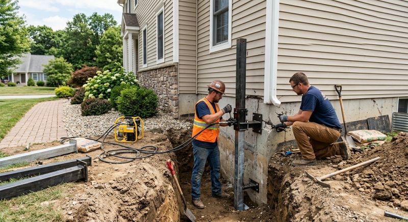 Foundation Stabilizing in Lebanon, OH