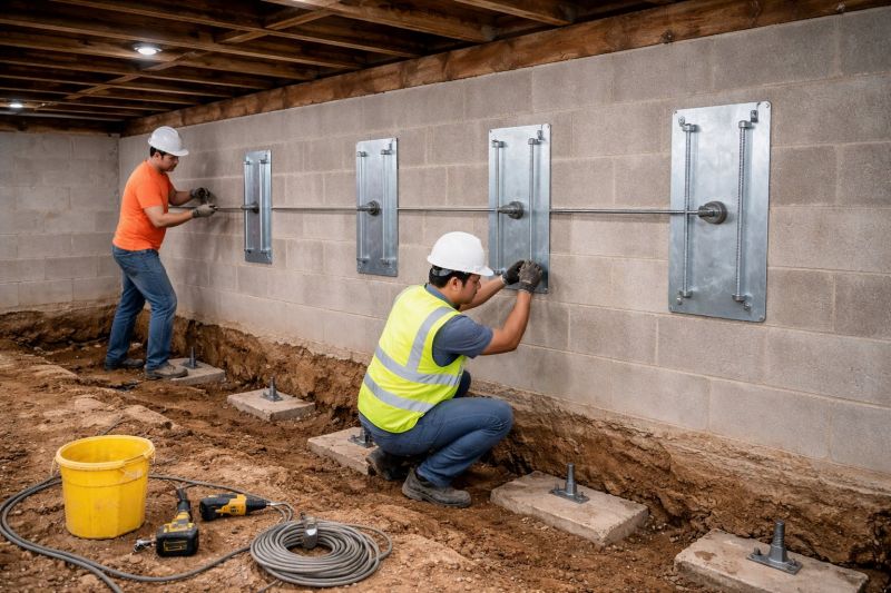 Foundation Stabilizing in Loveland, OH