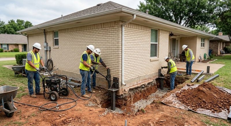 Foundation Stabilizing in Maineville, OH