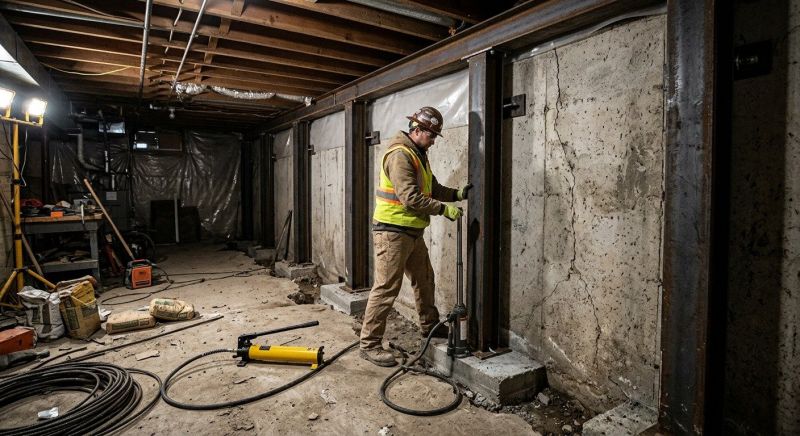 Foundation Stabilizing in Springboro, OH