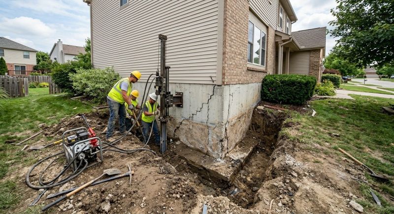 Foundation Strengthening in Warren County, OH