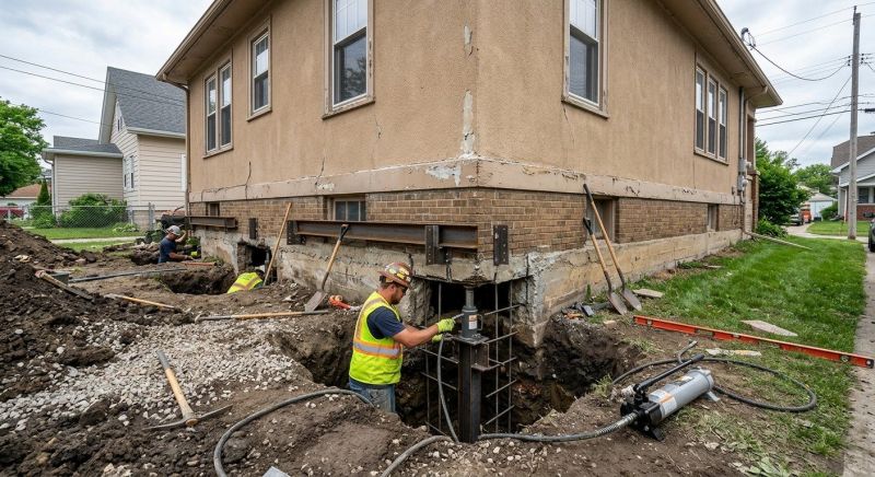 Foundation Underpinning in Warren County, OH