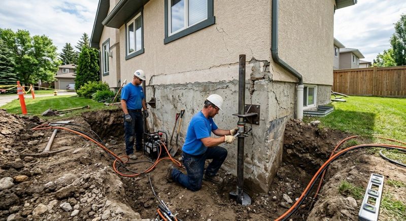 Helical Pile Installation in Warren County, OH