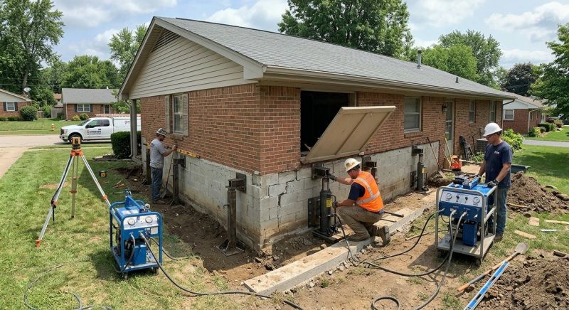 Home Foundation Leveling in Covington, KY
