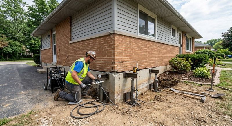 Home Foundation Leveling in Middletown, OH