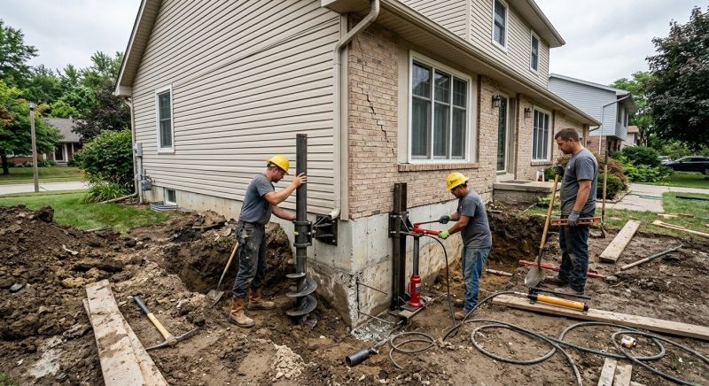 Home Foundation Repair in Harrison, OH