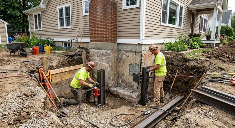 Home Foundation Repair in Waynesville, OH