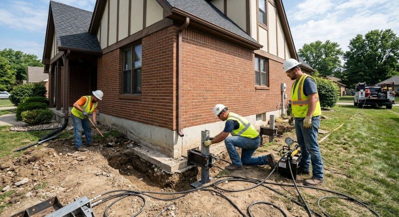 House Leveling in Blanchester, OH